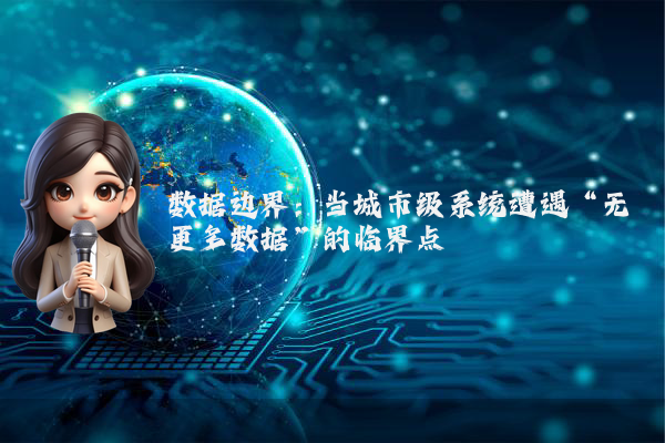 数据边界:当城市级系统遭遇“无更多数据”的临界点