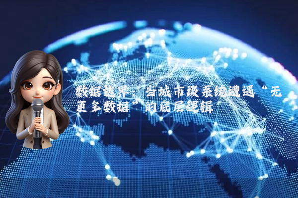 数据边界:当城市级系统遭遇“无更多数据”的底层逻辑
